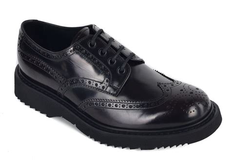 prada patent leather brogue oxfords|Prada brogues.